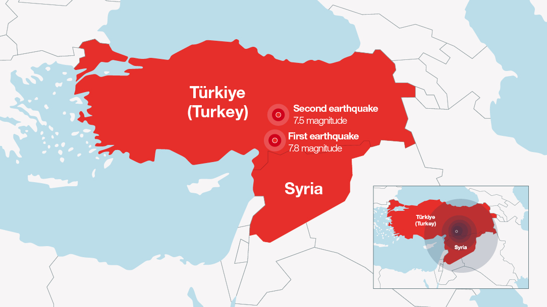 Turkey and Syria earthquakes: latest news | British Red Cross