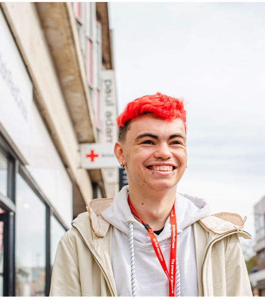 Red Cross shop volunteer