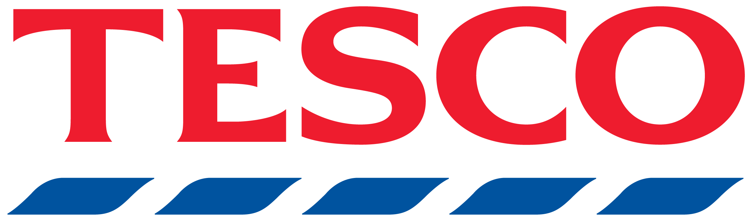 Tesco logo.