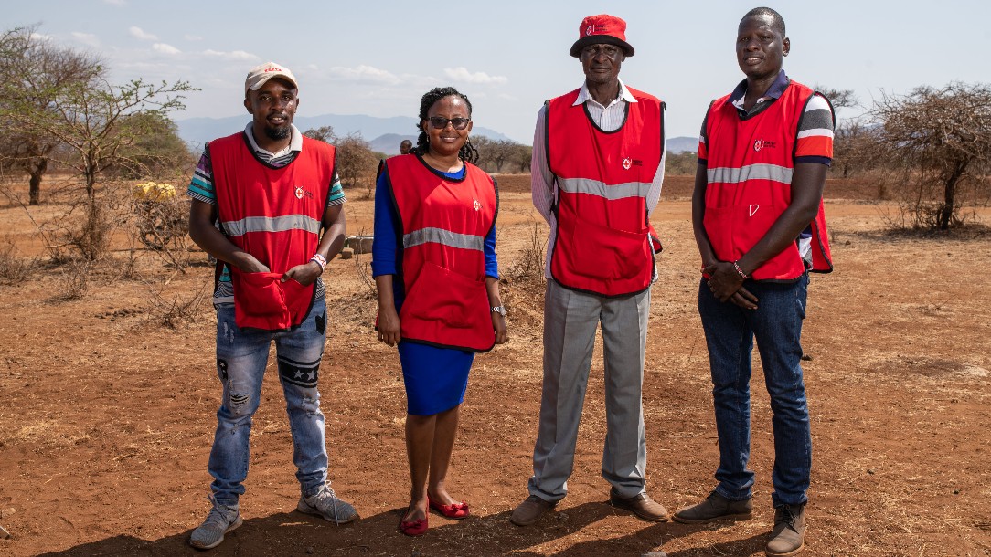 Members of the Kenyan Red Cross