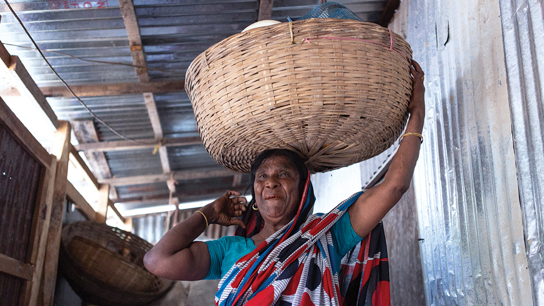Amirjaan at work in Barishal