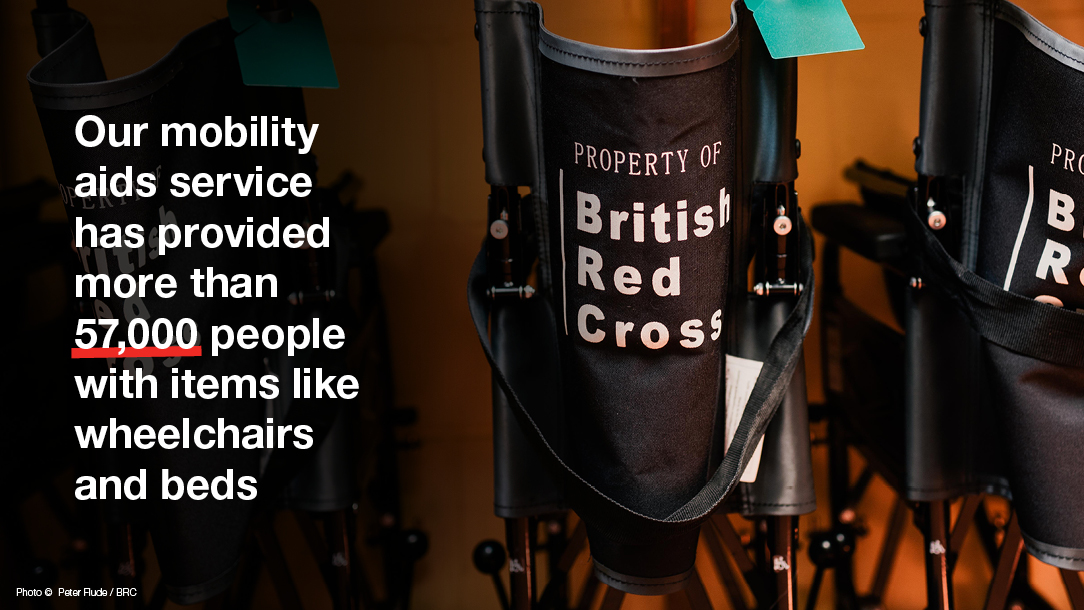 British Red Cross wheelchair