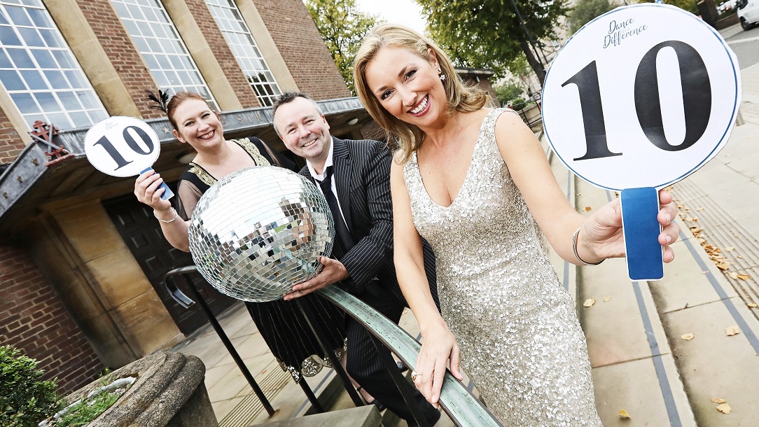 Event-Dance for a difference-people in smart clothes
