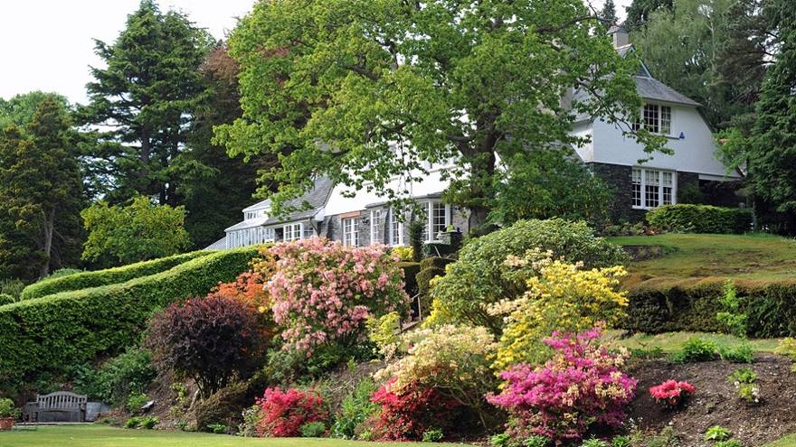 High moss cumbria open garden area