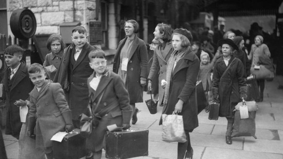 Refugees and WWII evacuees