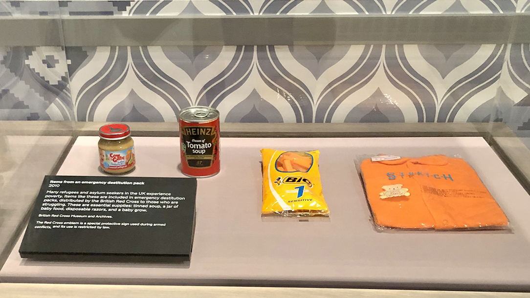Destitution pack from Forced to Flee exhibition