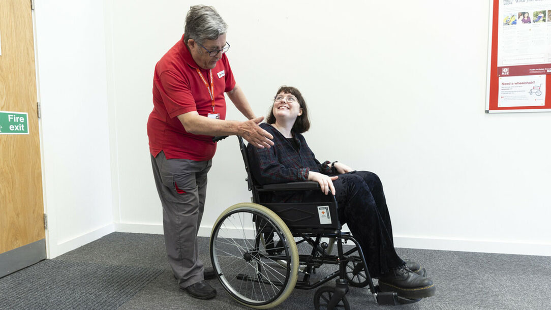 Using your wheelchair British Red Cross