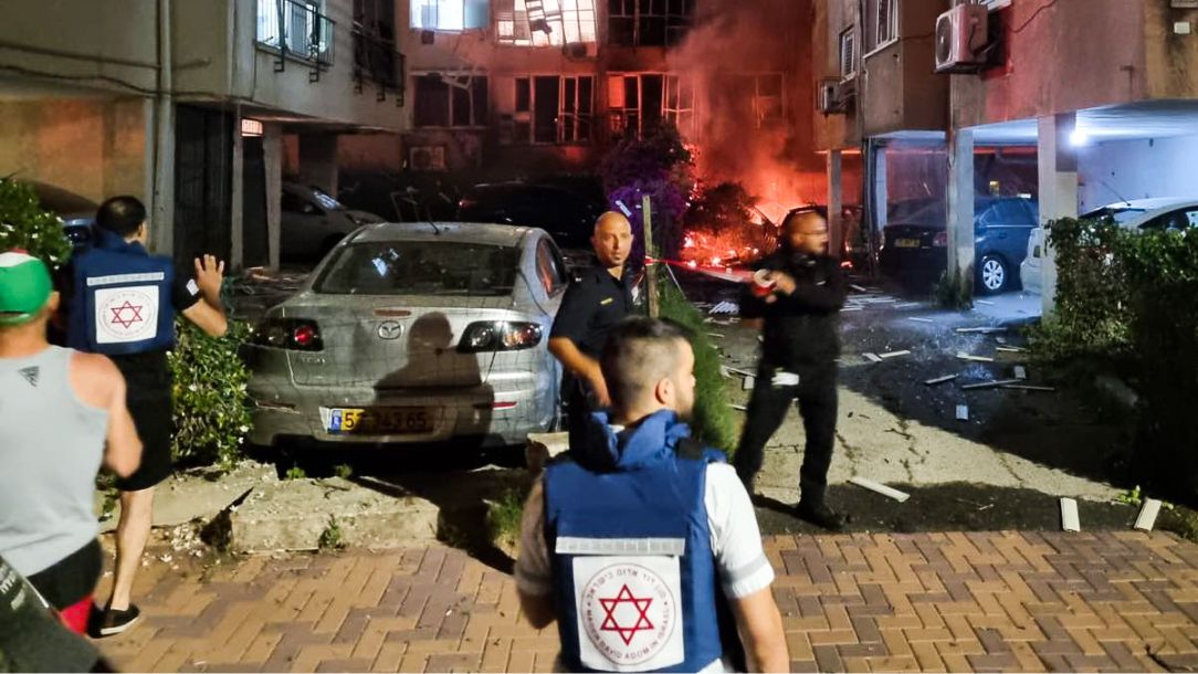 Magen David Adom respond to the atrocities in Israel on 7 October 2023.