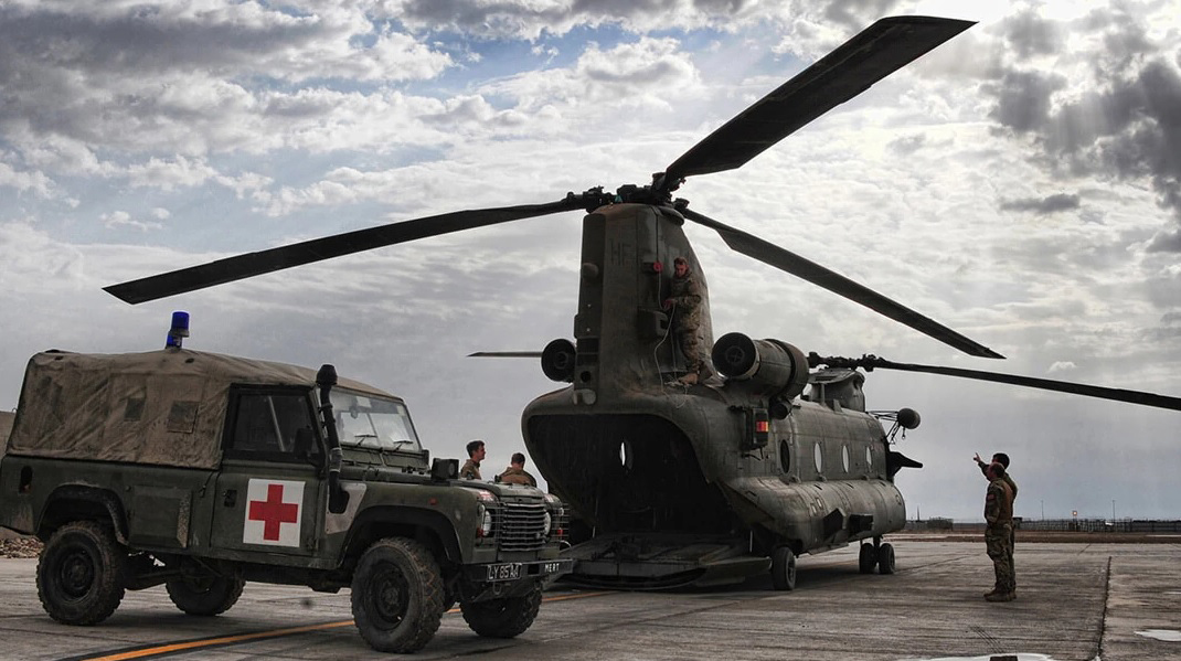 Use of the Red Cross emblem by UK Defence Medical Services