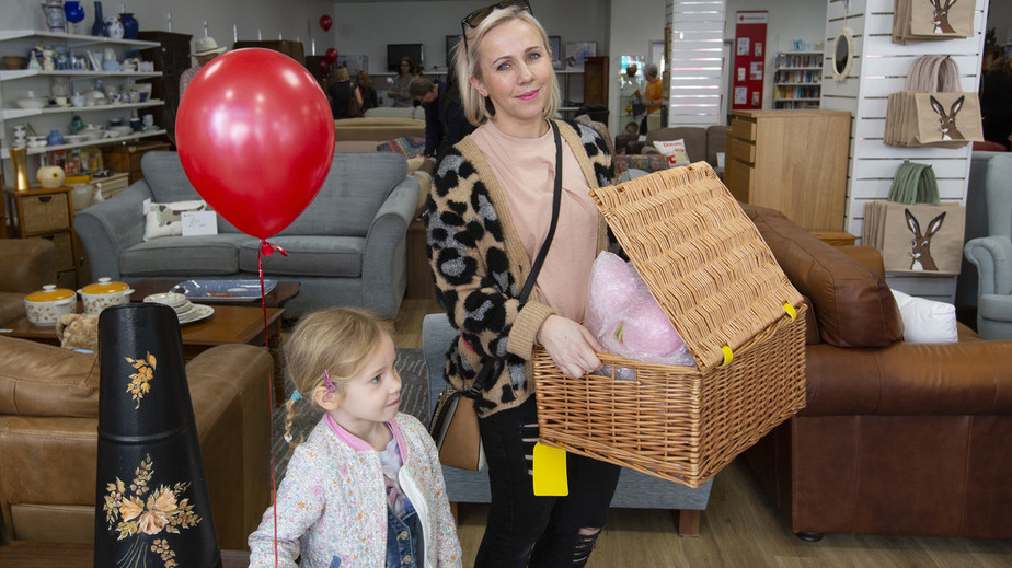 Furniture and electrical charity shops British Red Cross