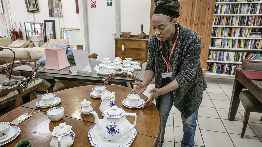 Furniture and electrical charity shops British Red Cross