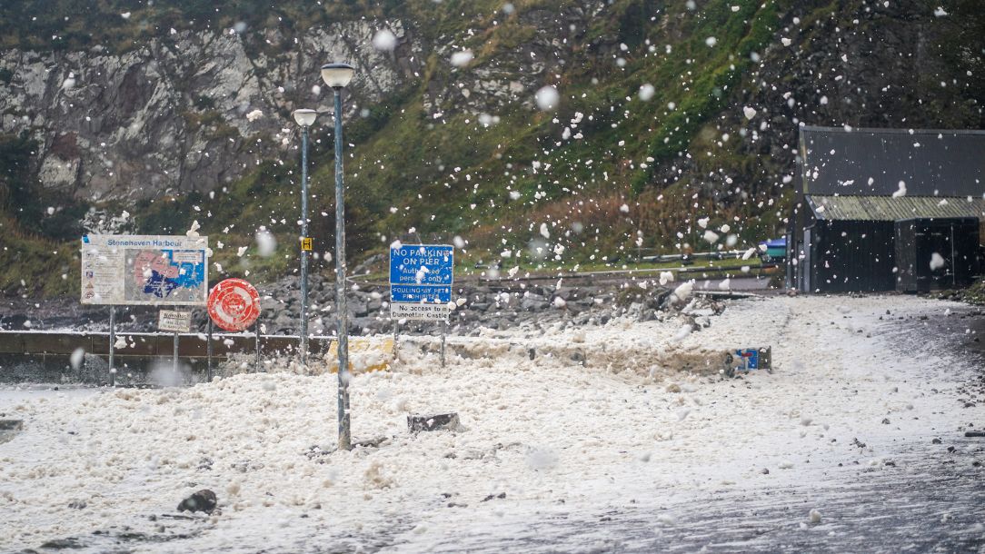 Storm Babet second day Scotland