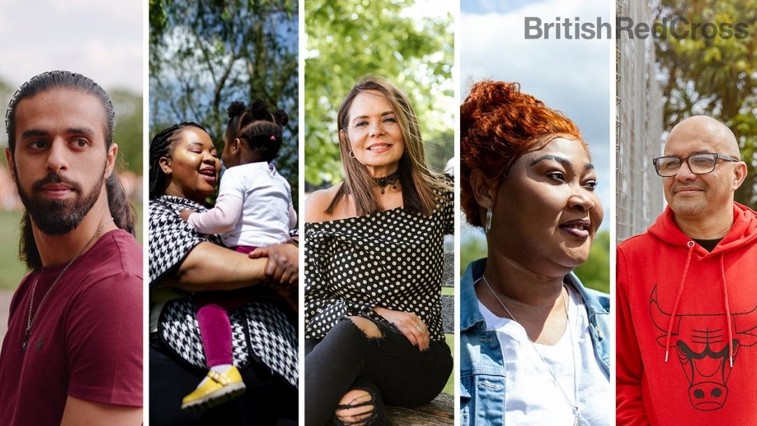 Participants and VOICES ambassadors from the British Red Cross' kind place podcast.